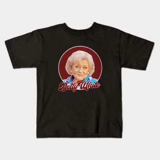 Betty White Kids T-Shirt